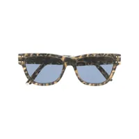 dior eyewear lunettes de soleil à monture carrée - tons neutres
