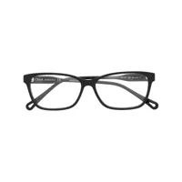 chloé eyewear lunettes de vue à monture carrée - noir