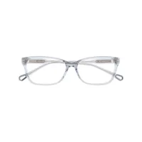 chloé eyewear lunettes de vue à monture carrée - bleu