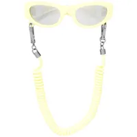 dolce & gabbana eyewear lunettes de soleil teintées à monture carrée - jaune