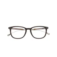 boss lunettes de vue à monture carrée - marron