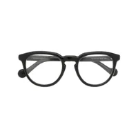 moncler eyewear lunettes de vue à monture ronde - noir