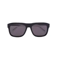 saint laurent eyewear lunettes de soleil sl 558 classic à monture carrée - noir