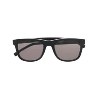 boss lunettes de soleil à monture rectangulaire - noir