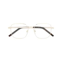 kenzo lunettes de vue à monture carrée - or