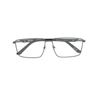 balenciaga eyewear lunettes de vue à monture carrée - noir