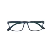 mykita lunettes de vue à monture carrée - bleu
