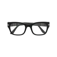 persol lunettes de vue carrées po3297v - noir