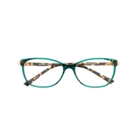 etnia barcelona lunettes de vue à monture rectangulaire - vert