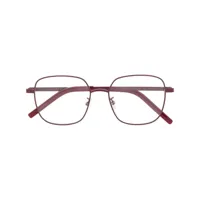 kenzo lunettes de vue à monture carrée - rouge