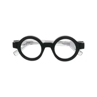 kuboraum lunettes de vue à monture ronde - noir