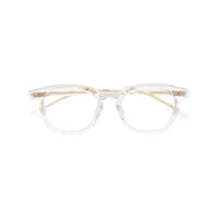 dita eyewear lunettes de vue lineus à monture transparente - blanc