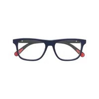 moncler eyewear lunettes de vue à monture rectangulaire - noir