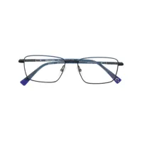 etnia barcelona lunettes de vue à monture rectangulaire - bleu