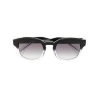 vivienne westwood lunettes de soleil cary à monture rectangulaire - noir