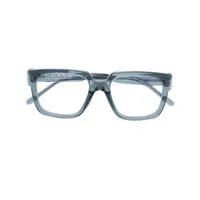 kuboraum lunettes de vue à monture carrée - bleu