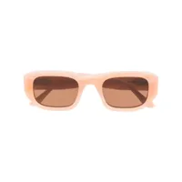 thierry lasry lunettes de soleil à monture carrée - rose