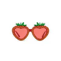 dolce & gabbana kids lunettes de soleil farmer à monture fraise - rouge