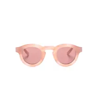 thierry lasry lunettes de soleil maskoffy à monture pantos - rose