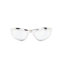 givenchy eyewear lunettes de soleil à design pliable - gris