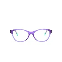 face à face lunettes de vue à monture papillon - violet