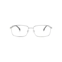 boss lunettes de vue à monture carrée - argent
