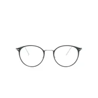 boss lunettes de vue à monture ronde - vert