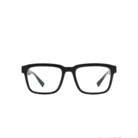 mykita lunettes de vue helicon à monture carrée - noir