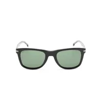 boss lunettes de soleil teintées à monture carrée - noir
