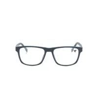 lacoste lunettes de vue à monture carrée - bleu