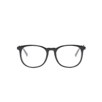 moncler eyewear lunettes de vue à monture ronde ml5152 - noir