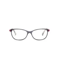 etnia barcelona lunettes de vue à monture rectangulaire - gris