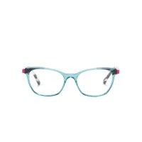 etnia barcelona lunettes de vue grimaldi à monture carrée - bleu
