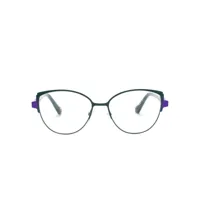 etnia barcelona lunettes de vue à monture papillon - vert