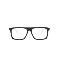 moncler eyewear lunettes de vue ml5206 021 à monture carrée - noir