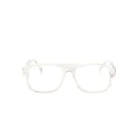 moncler eyewear lunettes de vue carrées ml5198 001 - gris