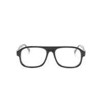 moncler eyewear lunettes de vue carrées ml5198 001 - noir