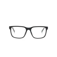 timberland lunettes de vue à monture rectangulaire - noir