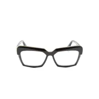 cazal lunettes de vue 5002 à monture carrée - noir