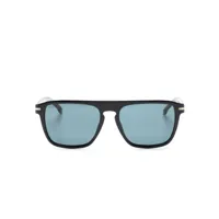 boss lunettes de soleil à monture rectangulaire - noir