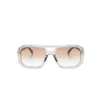 dsquared2 eyewear lunettes de soleil à monture rectangulaire - gris