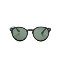 ray-ban lunettes de soleil larry à monture ronde - noir