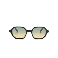 l.g.r lunettes de soleil géométriques zanzibar - noir