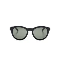gucci eyewear lunettes de soleil à monture pantos - noir