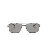 tommy hilfiger lunettes de soleil th2078/s à monture pilote - gris