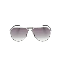 porsche design lunettes de soleil p8938 à monture pilote - noir