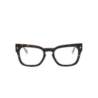 dsquared2 eyewear lunettes de vue d20129 à monture carrée - marron
