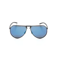 porsche design lunettes de soleil p8938 à monture pilote - vert