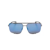 porsche design lunettes de soleil p8919 à monture pilote - gris
