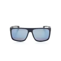 carrera lunettes de vue carduc 11 à monture rectangulaire - bleu